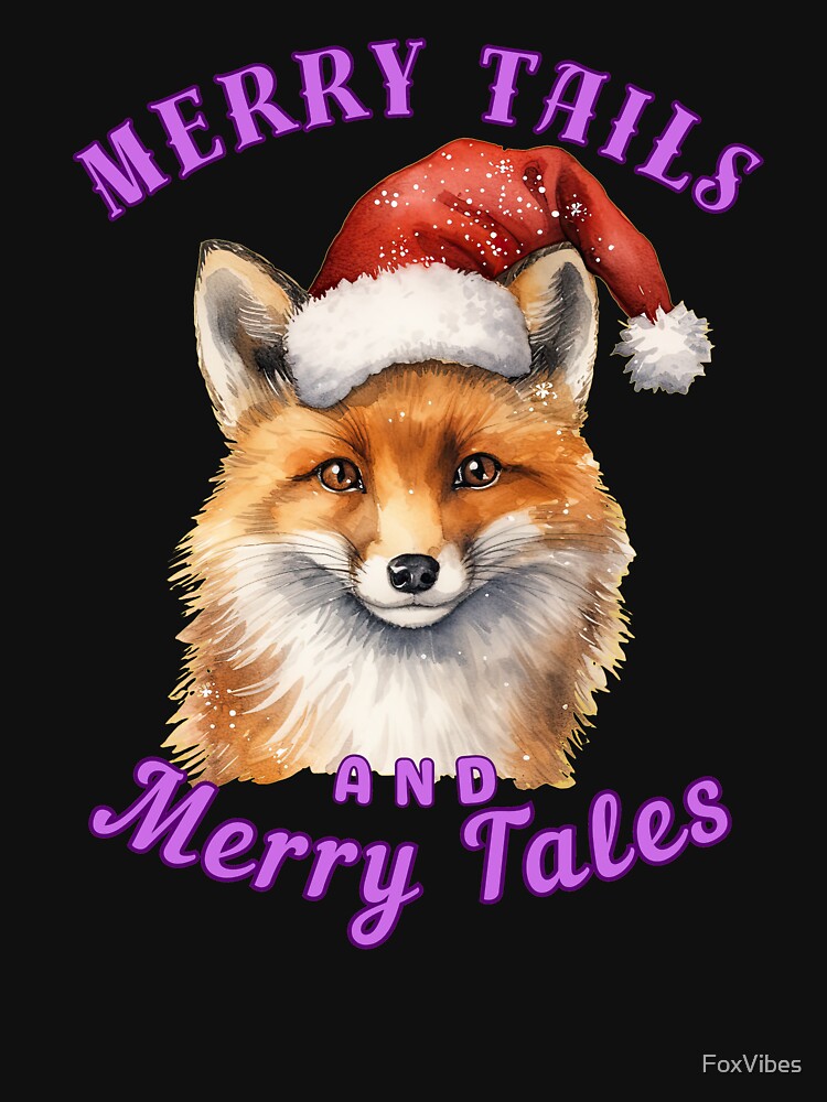 Merry Tails and Merry Tales. realistic fox by FoxVibes