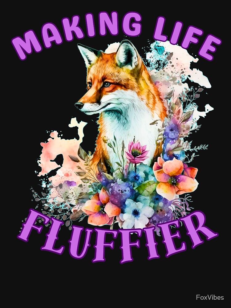 Making Life Fluffier. fox boho by FoxVibes