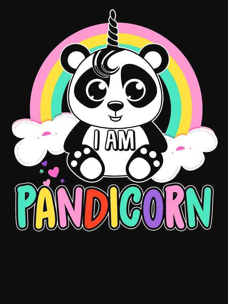 Panda - Cute Pandicorn by UnknownArtistt