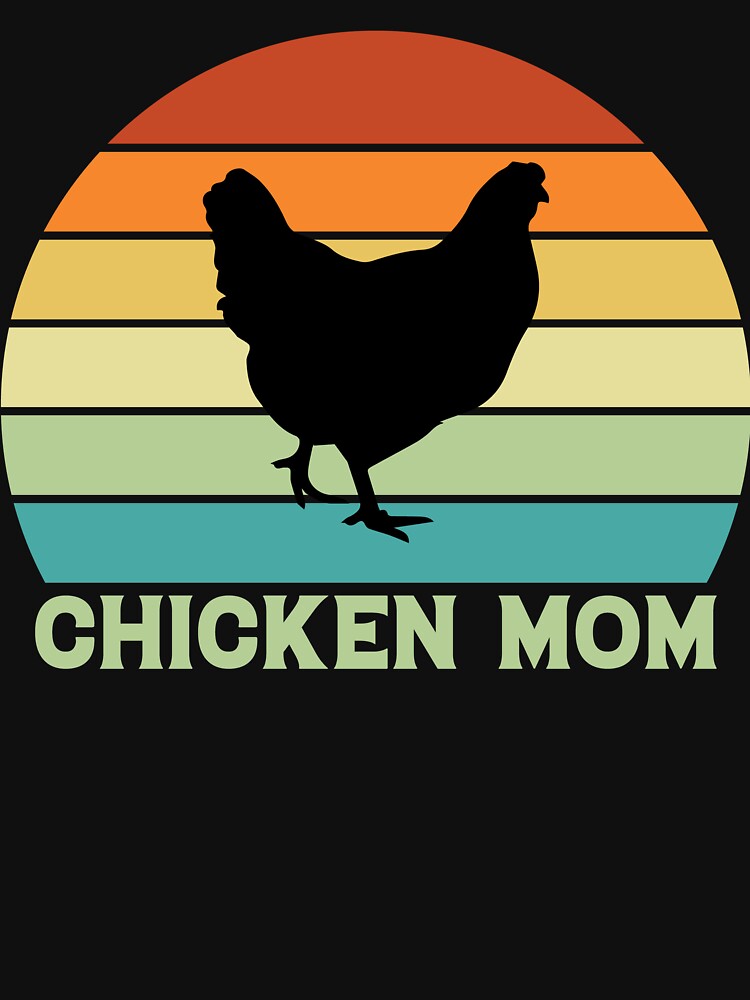 Chicken Mom Gift by PatternFeed8