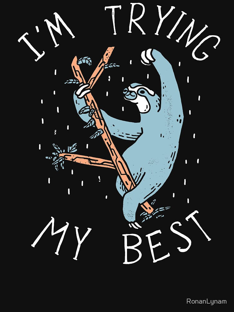 Sloth Shirt by RonanLynam
