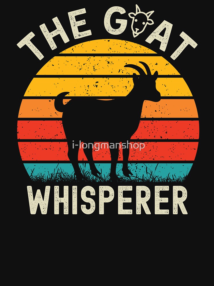 The Goat Whisperer Retro Style (Goat Lover) by i-longmanshop