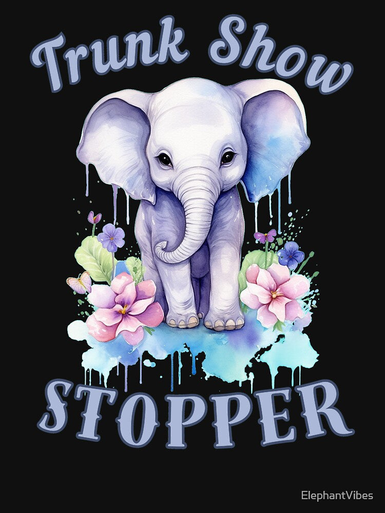 Trunk Show Stopper. adorable elephant by ElephantVibes