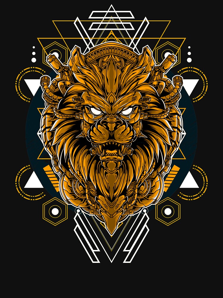 Golden Lion / Urban Streetwear / Lion by RedBoyShop