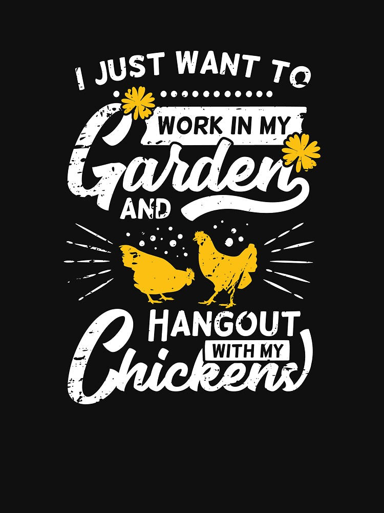 Backyard Chicken Farming Farm Farmer Gift by Marcid95