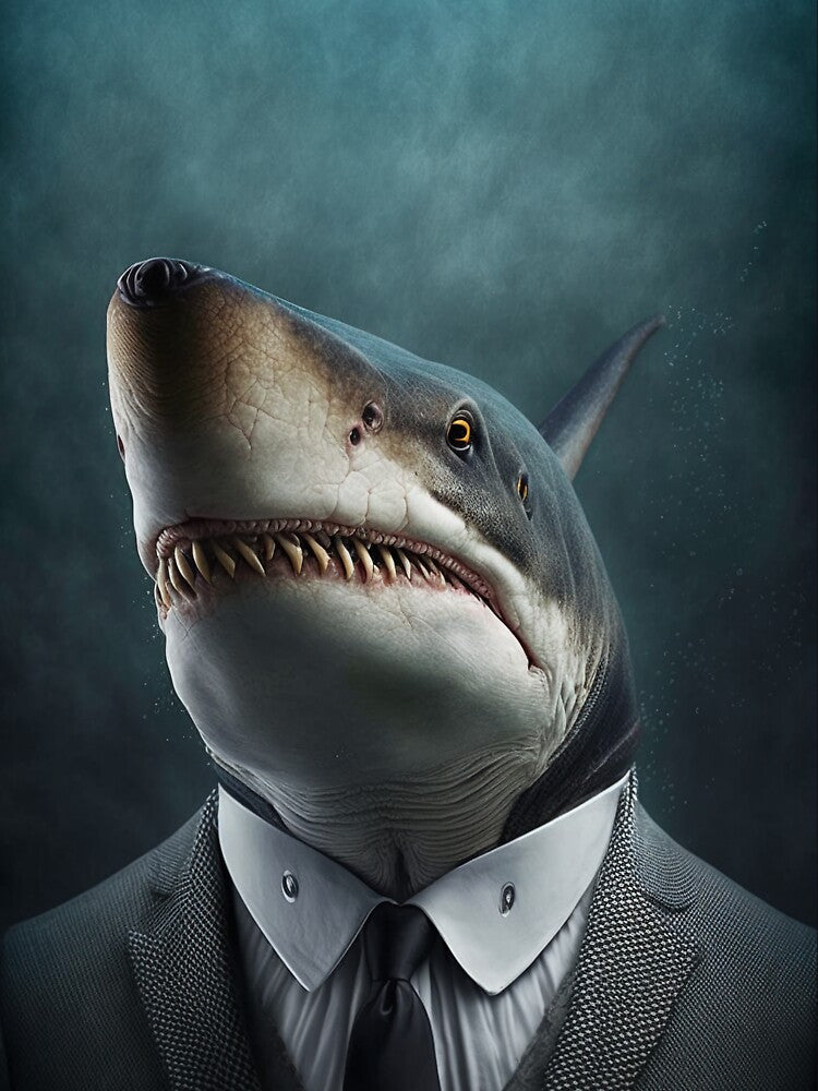 Classy Shark by TylerBurst
