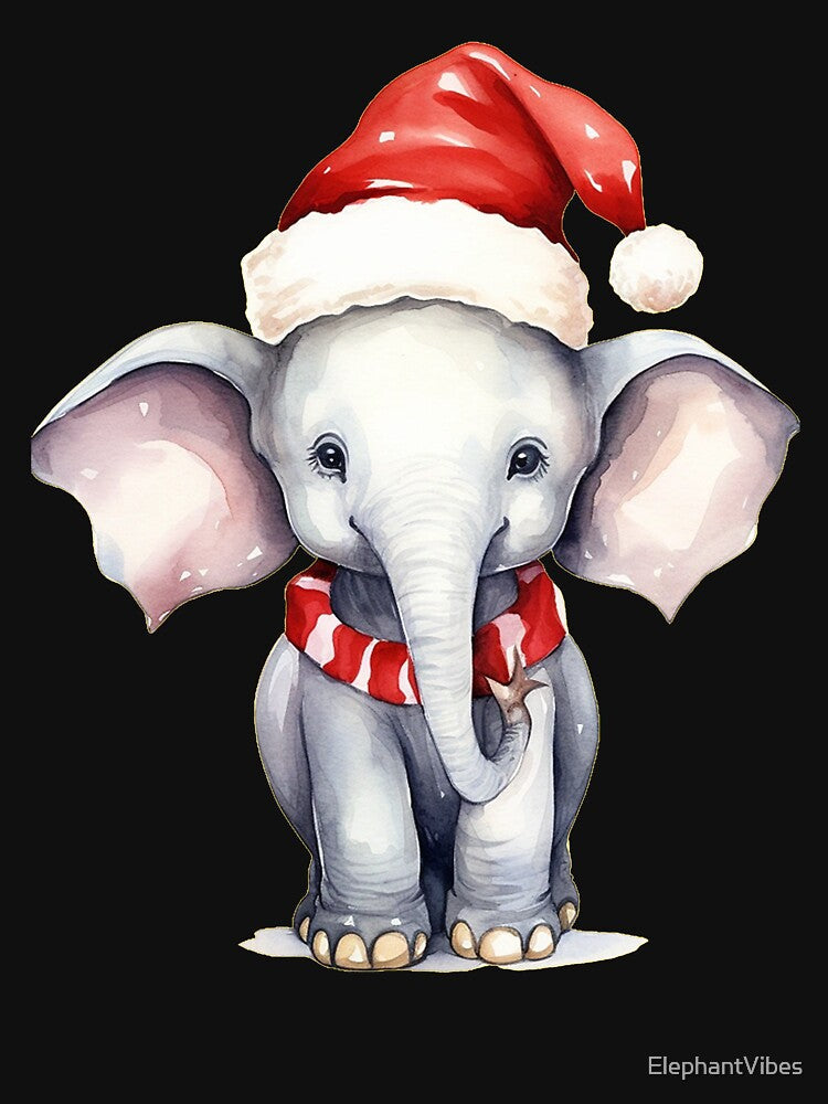 Christmas Elephant by ElephantVibes
