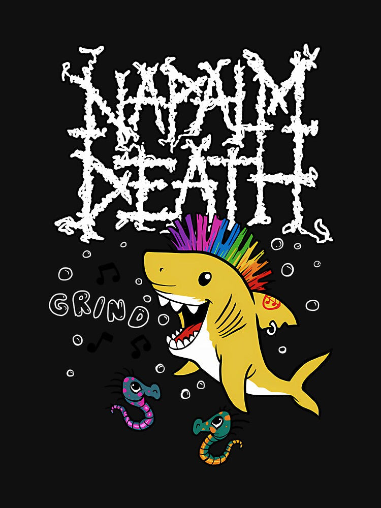 Napalm Death Shark by nalinabendsk