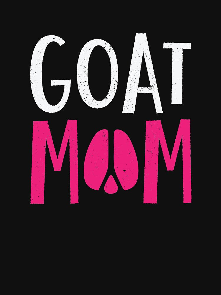 Goat Mom Goat Hoof Print  For Goat Lovers by BUBLTEES