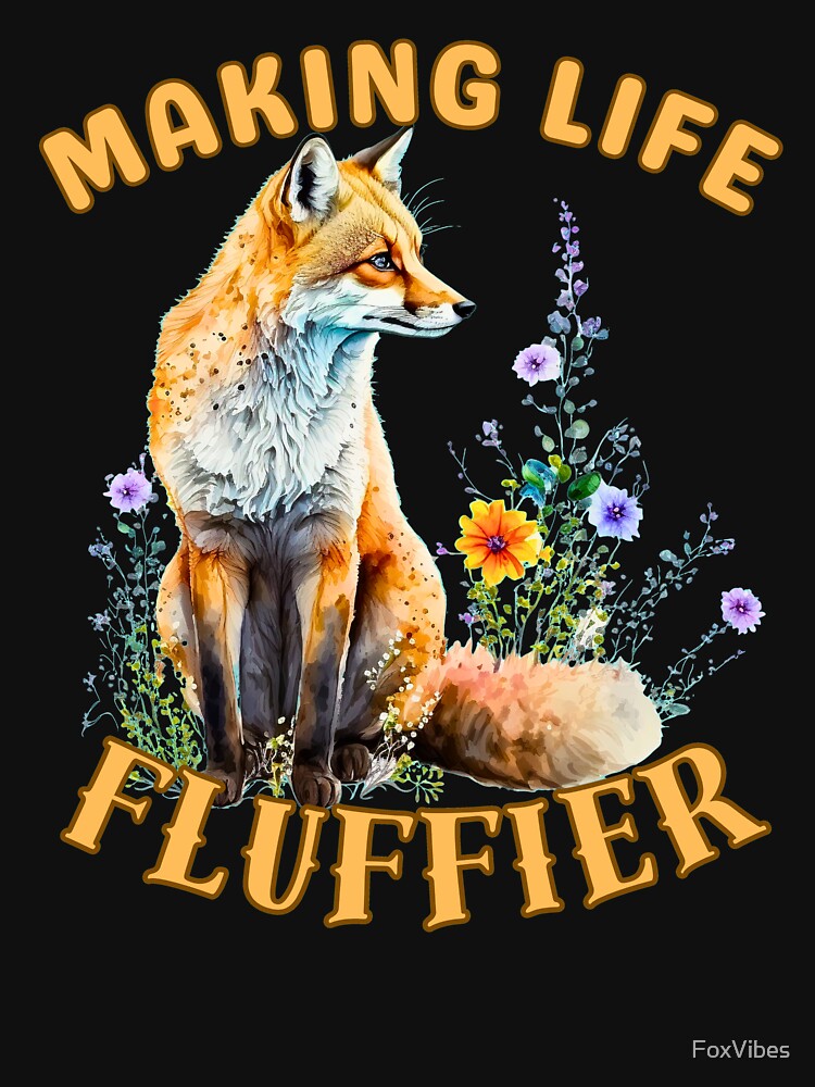 Making Life Fluffier. fox lover by FoxVibes