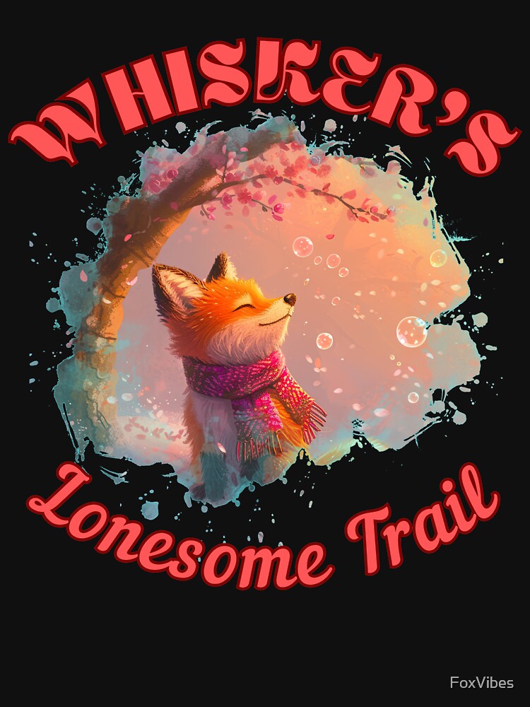 Whisker's Lonesome Trail. retro fox by FoxVibes