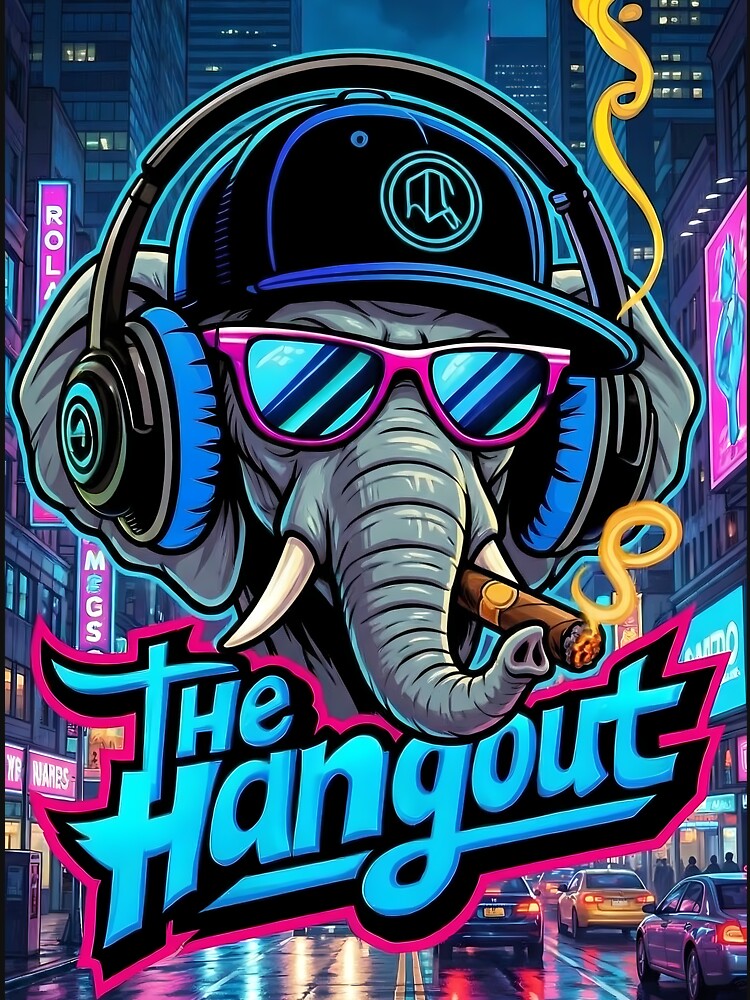 The Hangout Elephant Urban Style by RavensUrban