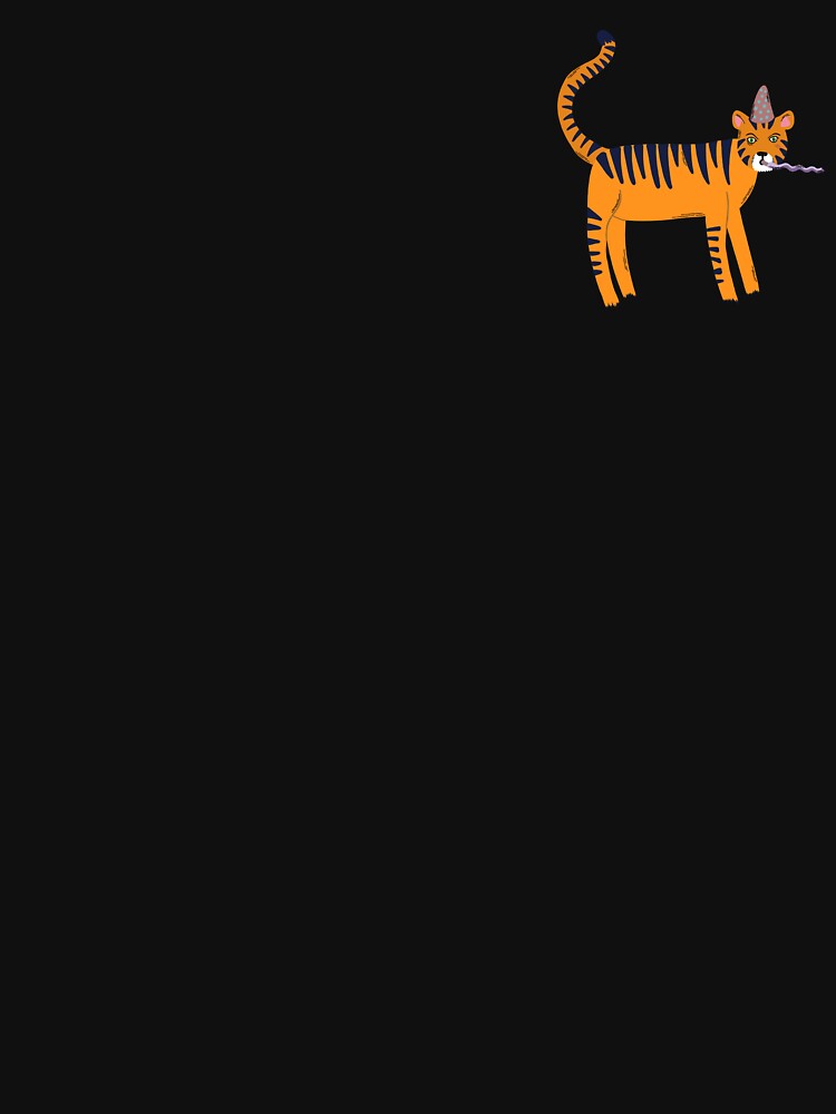Party animal - tiger by Itsthebentham