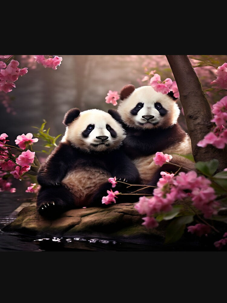 Un couple de panda by Collection de trésors