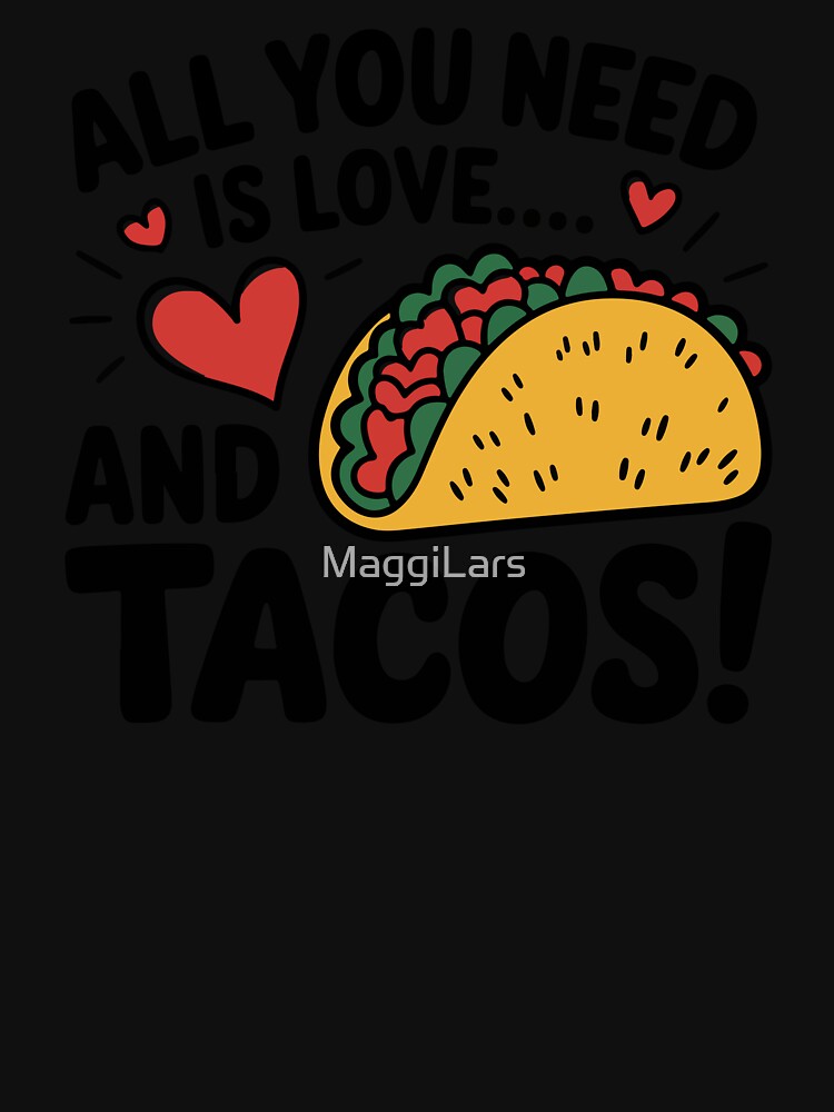 Taco with a funny inscription by MaggiLars