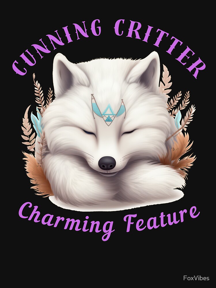 Cunning Critter, Charming Feature. fox boho by FoxVibes