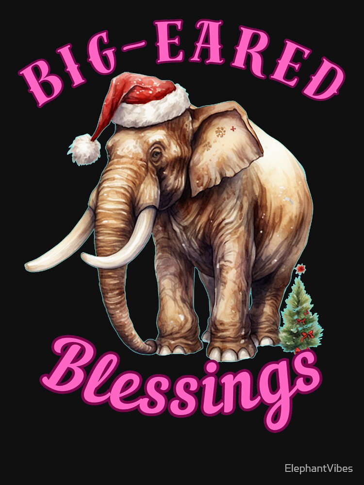 Big-Eared Blessings. elephant head by ElephantVibes