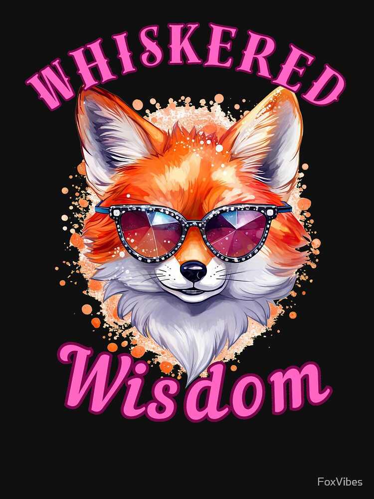 Whiskered Wisdom. fox foxes by FoxVibes