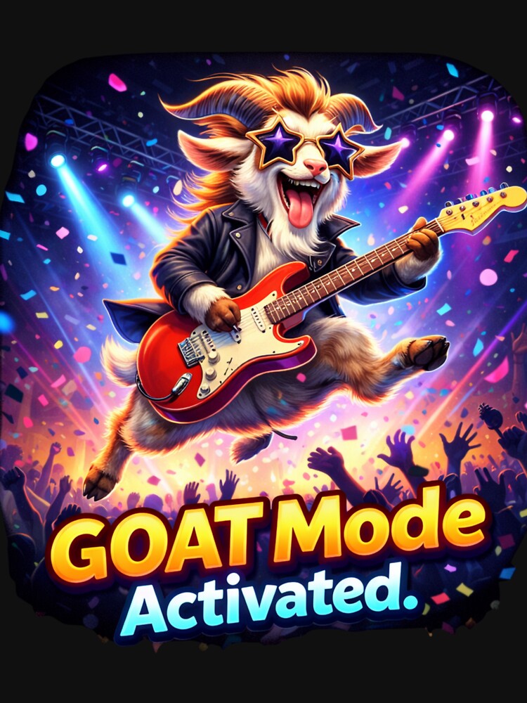 Rock Star Goat — “GOAT Mode Activated” by TTStudio