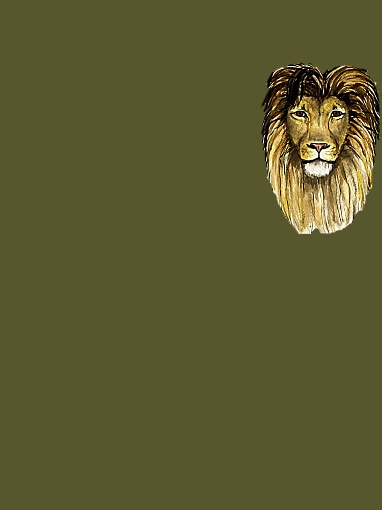 Lion Illustration Head by NoxLand