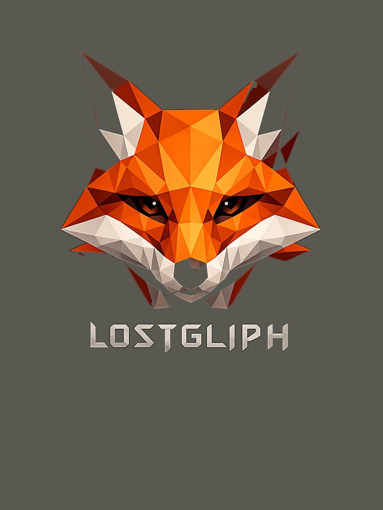 Low Poly Fox Geometric Animal Logo by LostGlyph