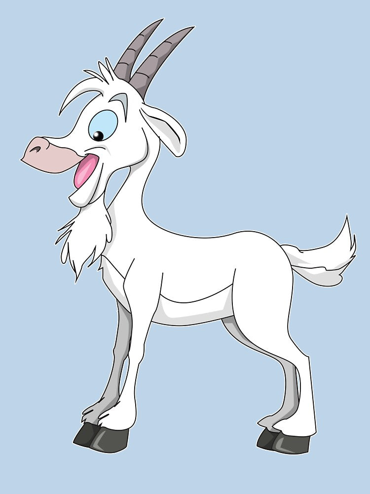 Goat Cartoon by wickedcartoons