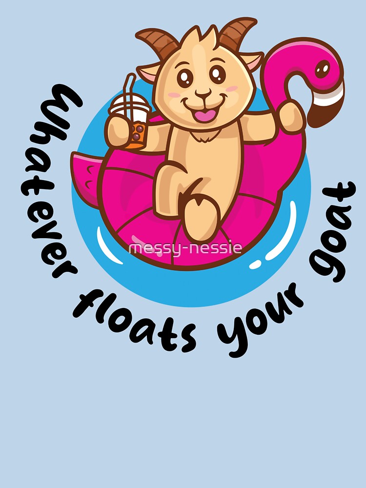 Whatever floats your goat (on light colors) by messy-nessie