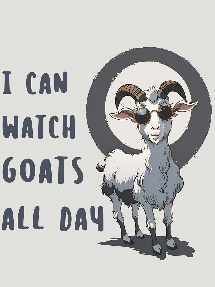 Happy Cute goat Lover by ZenStickConcept