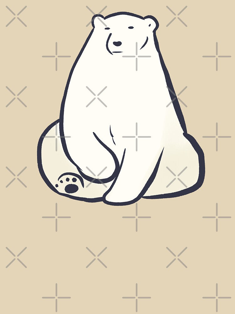 Cute Polar bear by Mayarart