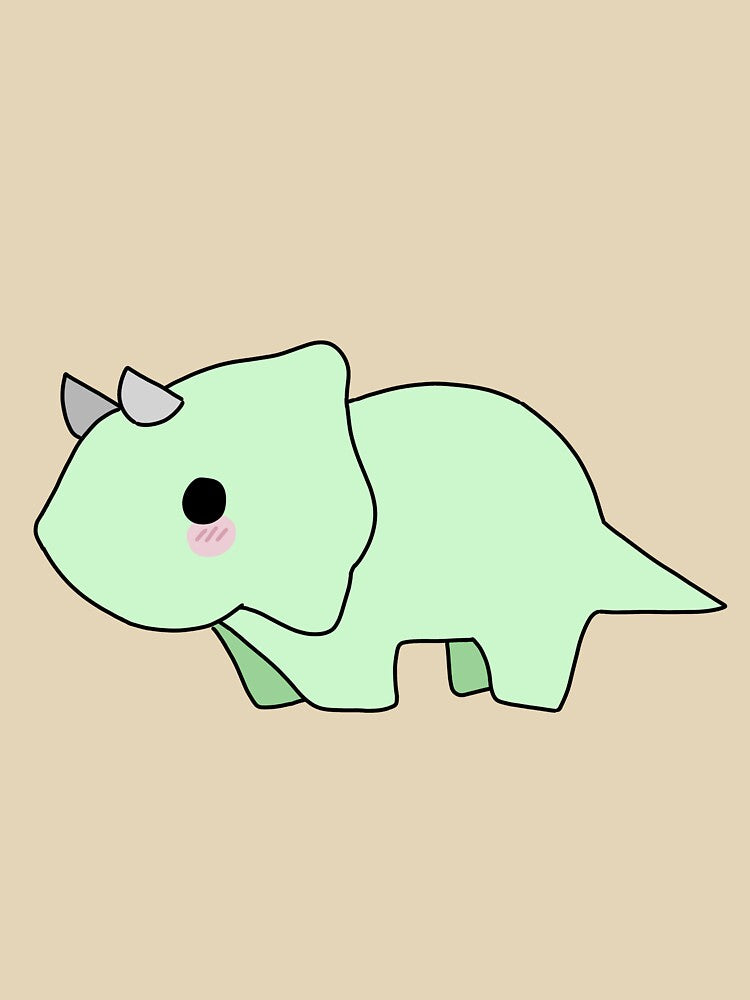 cute dinosaur by SoftDrawz