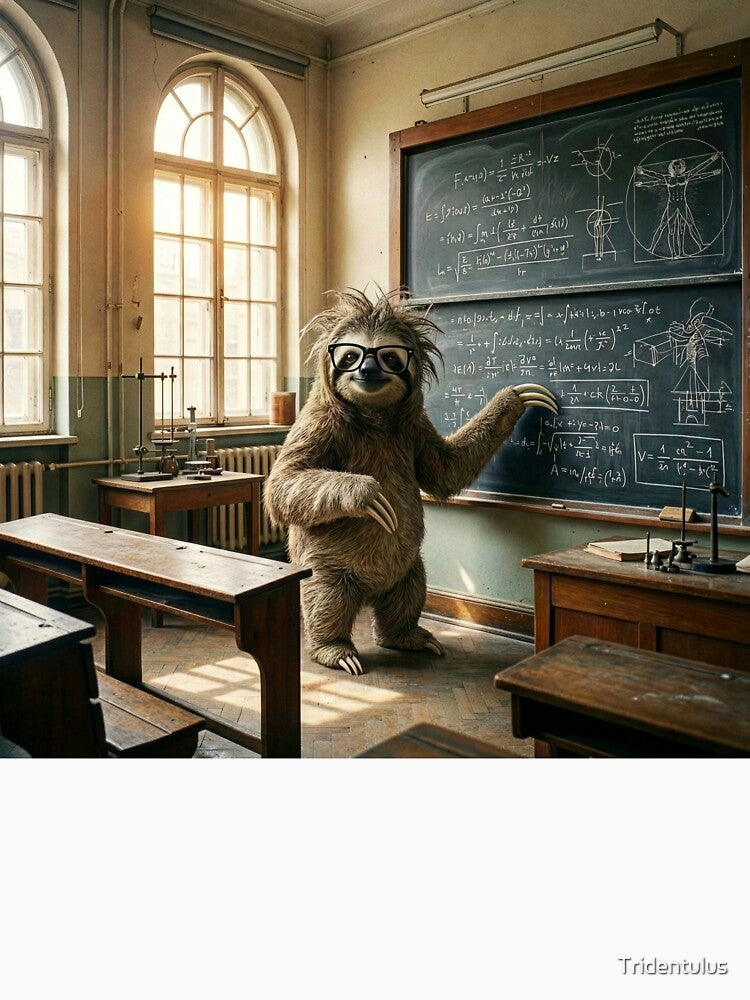 Professor Slothstein Explains Almost Everything by Tridentulus