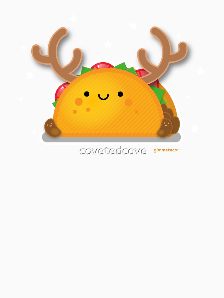 Reindeer Taco and Smiling Beans Kawaii Taco Time by covetedcove