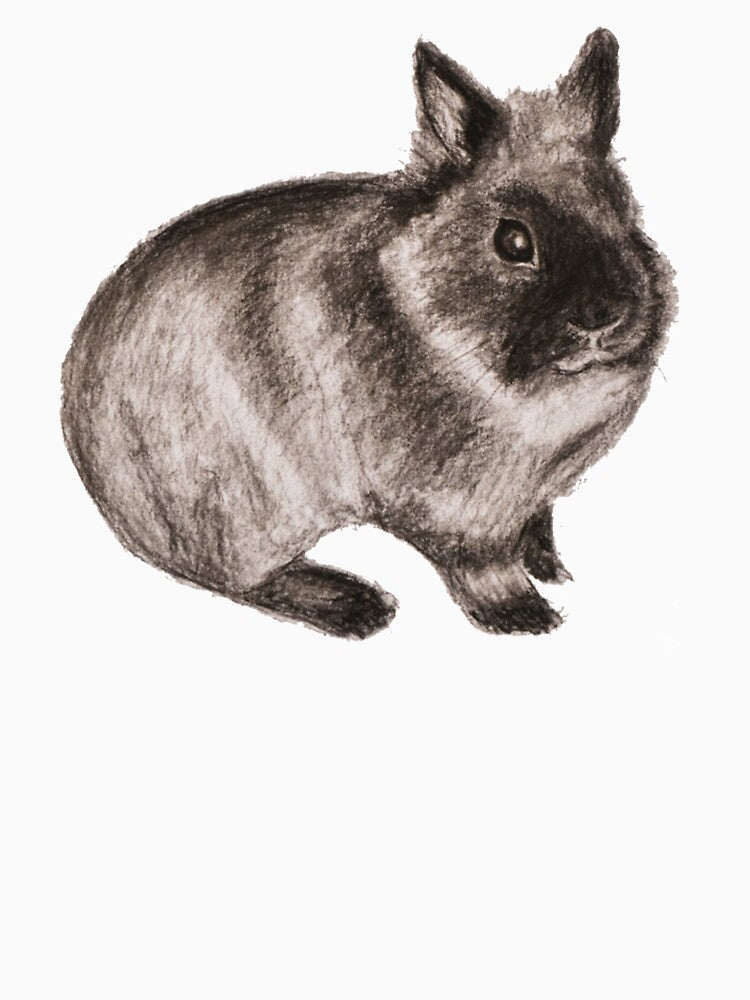 Dwarf Rabbit - Cute Dwarf Rabbit - Gift For Rabbit Lovers And Rabbit Owners by Galvanized