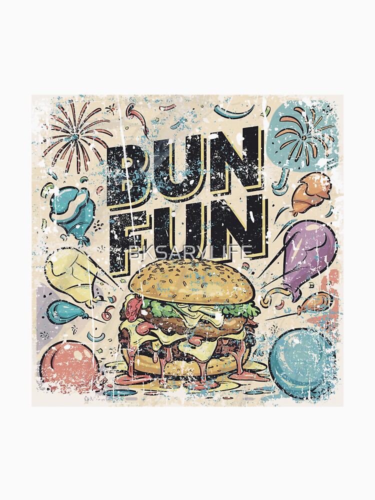 dirty burger day art with classic vibe by BKSARYLIFE