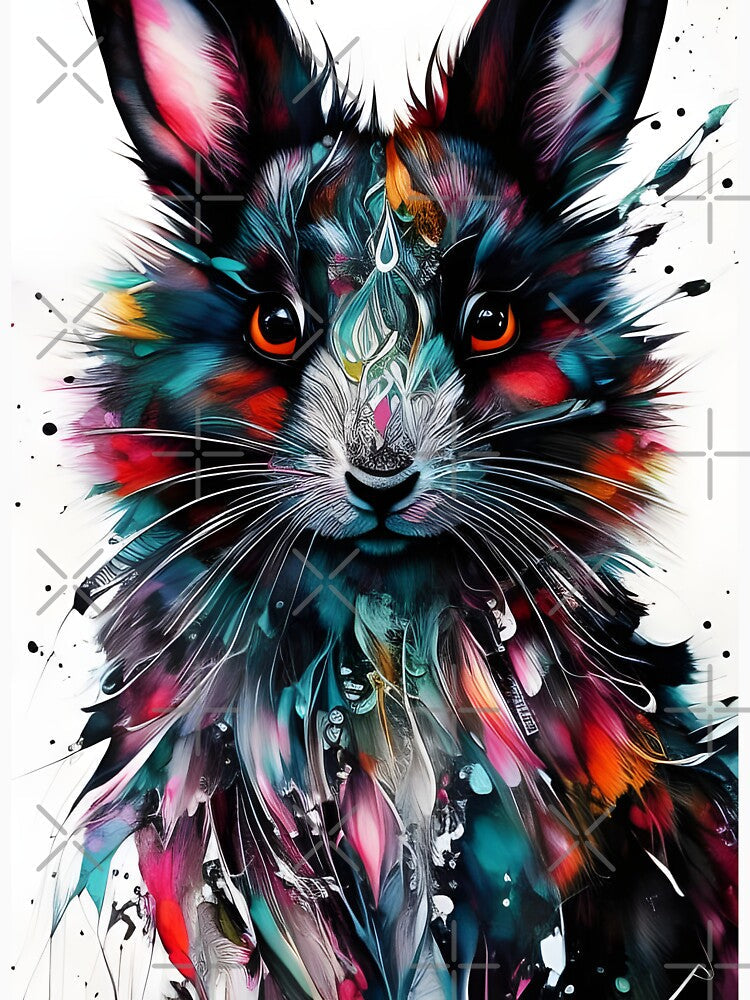 Colorful Rabbit #1 by mrbribe