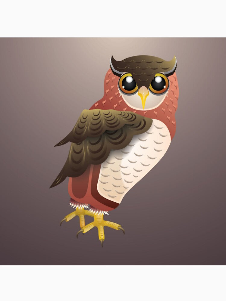 Retro Owl by pugmom4