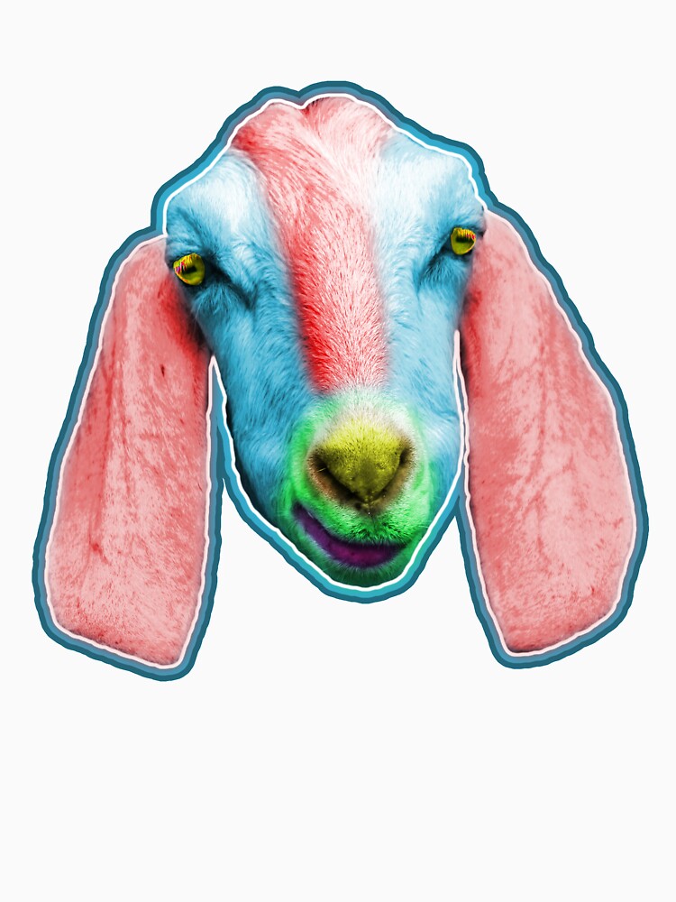 Billy Goat with Red Ears by pcisbs