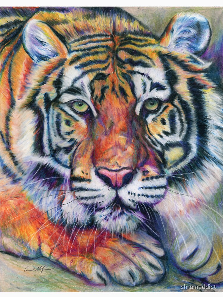 Colorful Tiger by chromaddict