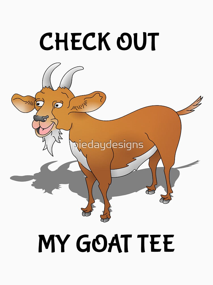 Check out my Goat Tee by piedaydesigns