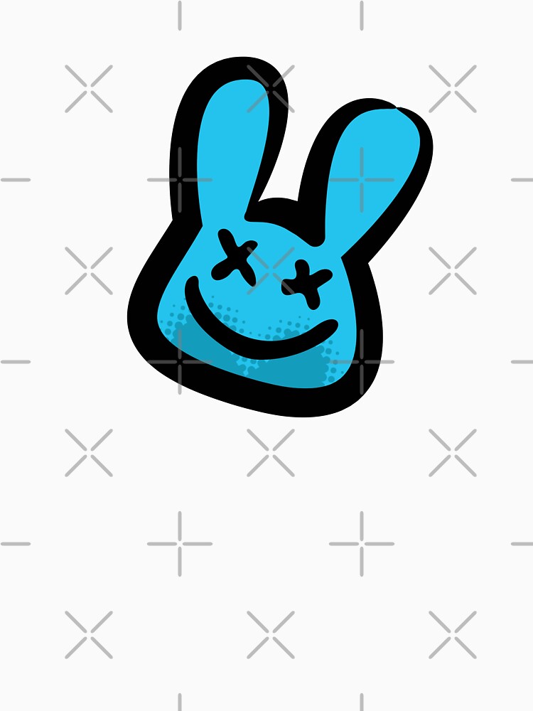A MINIMAL BLUE RABBIT by infinitearte
