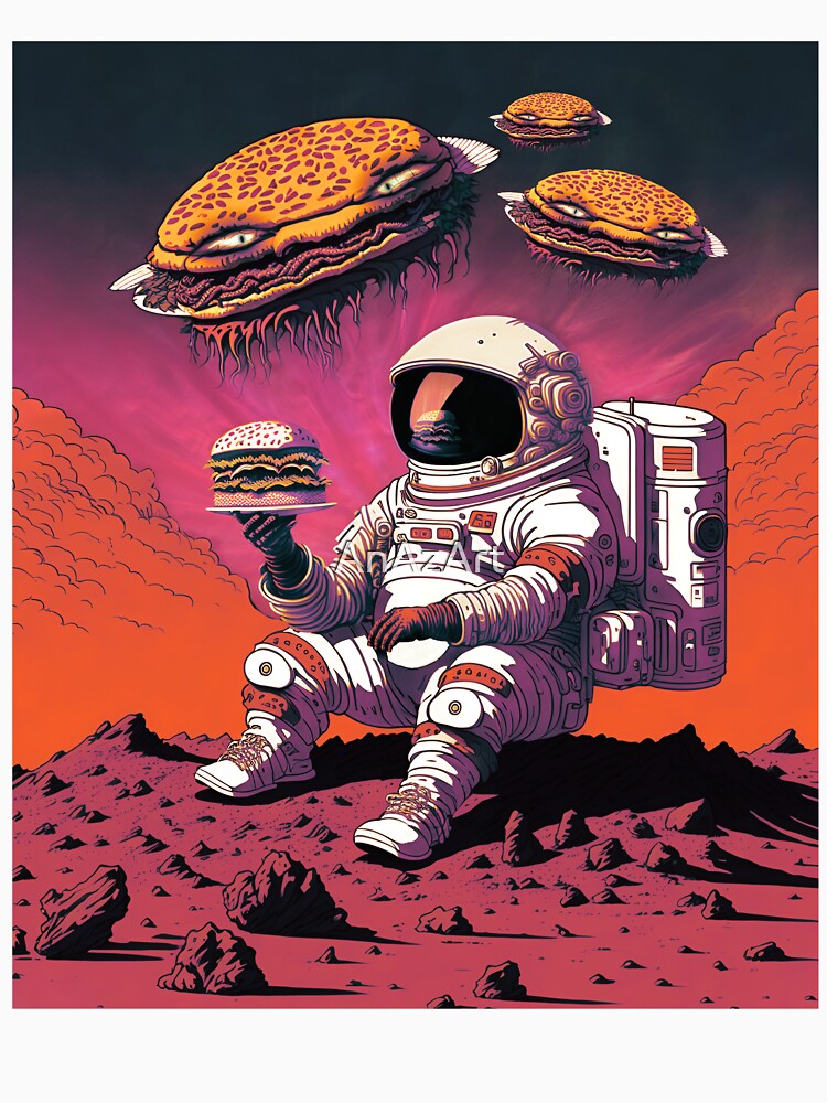 Burger Aliens by AnAzArt
