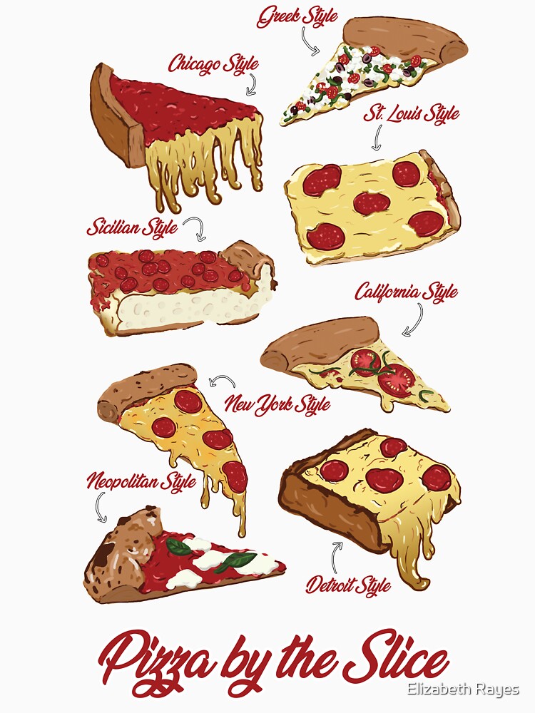 Pizza by the slice by Elizabeth Rayes