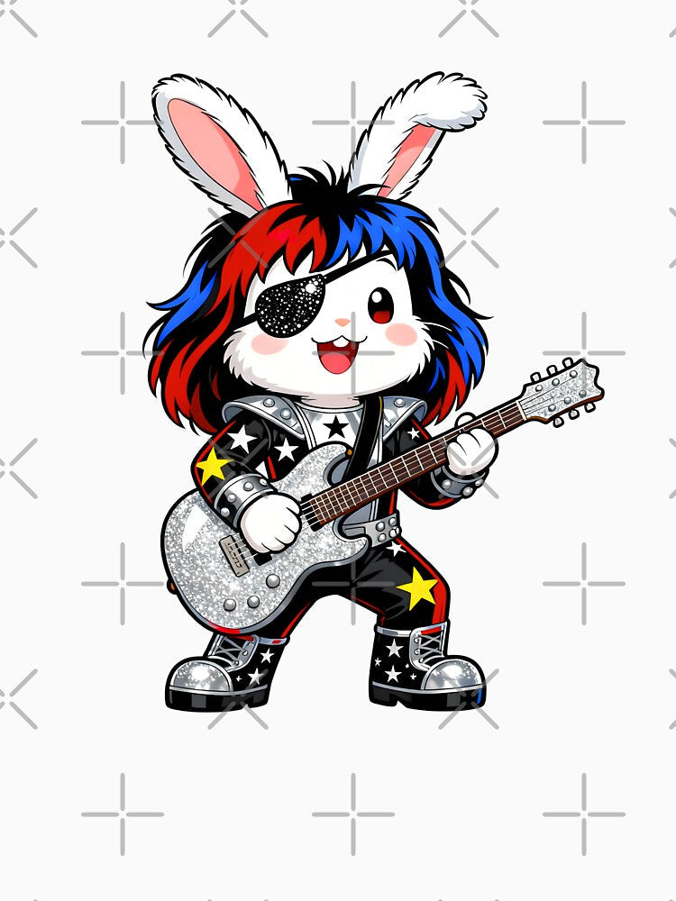 A ROCK STAR GIRL BUNNY by infinitearte