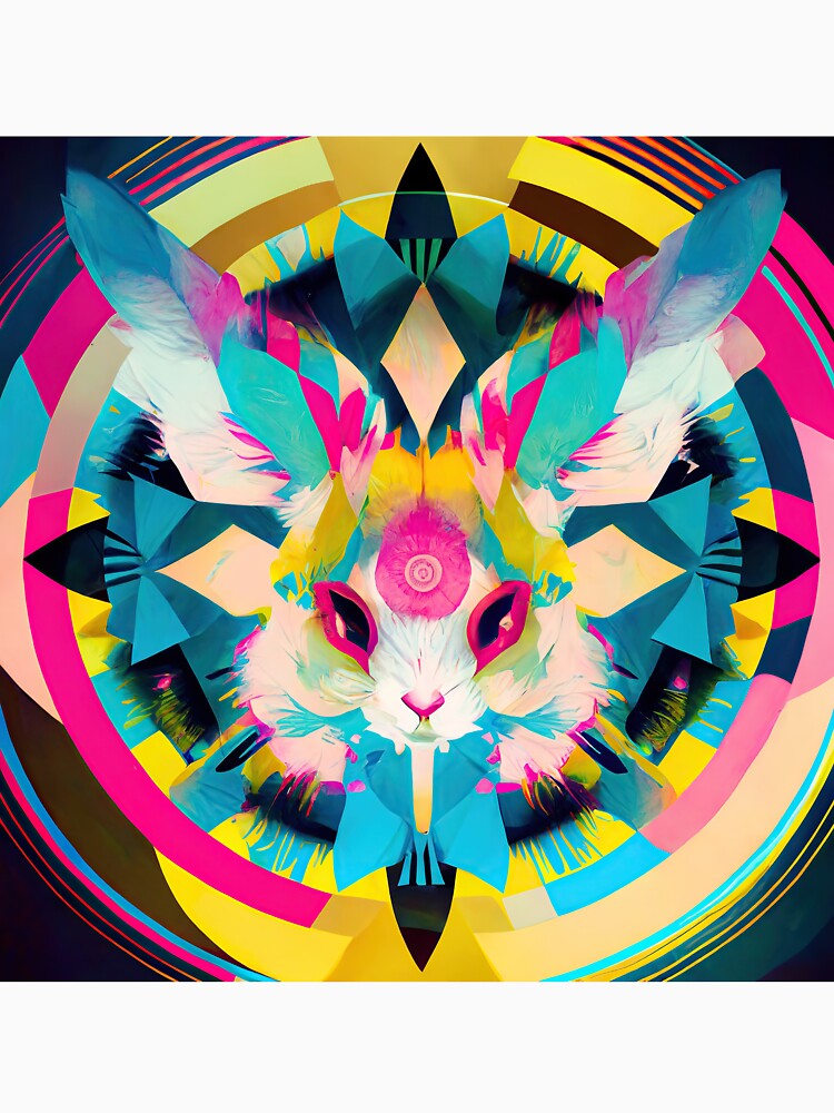 psychedelic rabbit by IA-Power