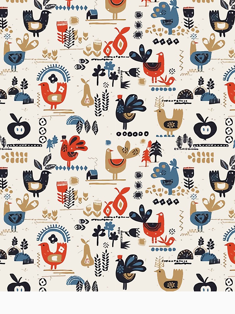 Chicken Farming Drawing by SweetPea49