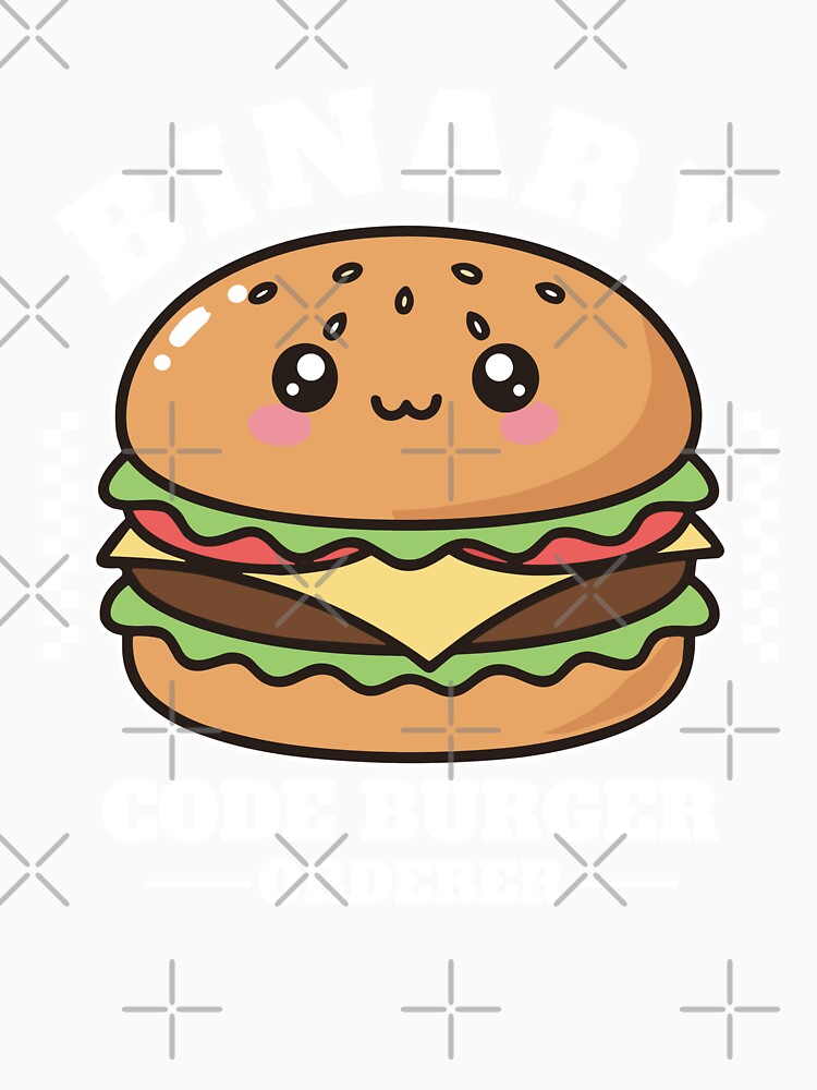 Binary code burger by Peerless-Prime