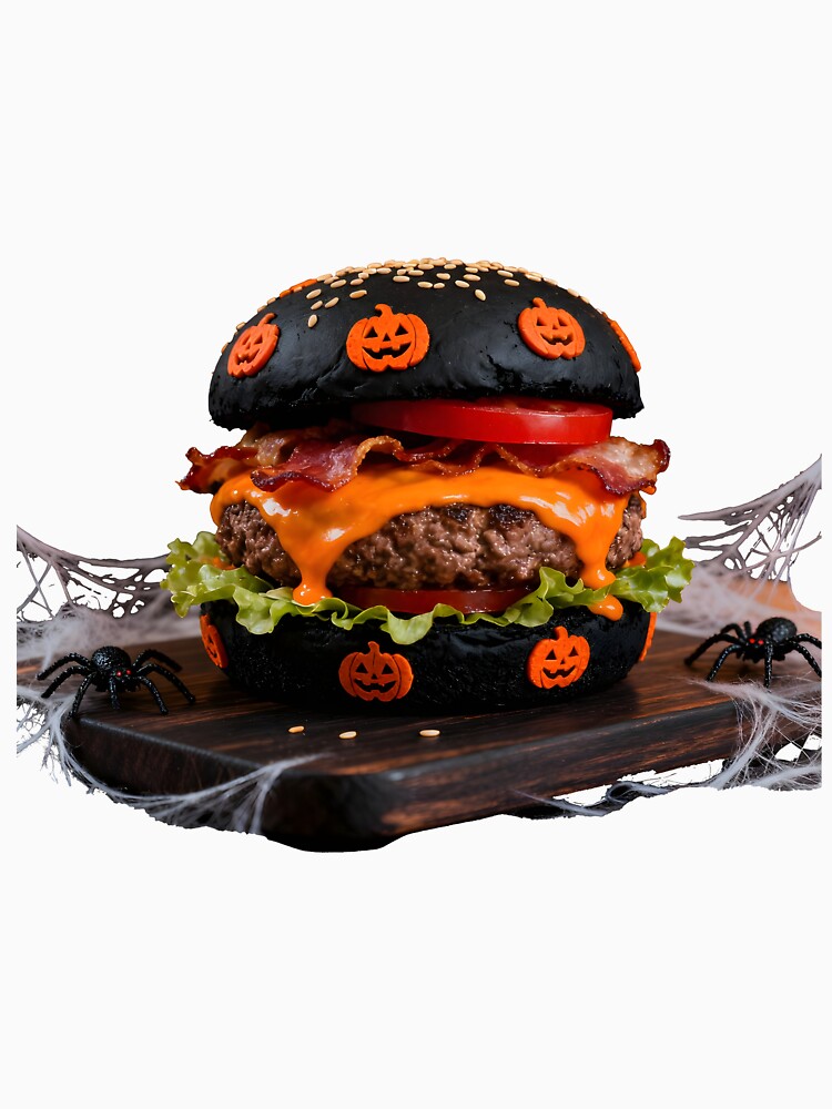 halloween burger by Uglyandcute
