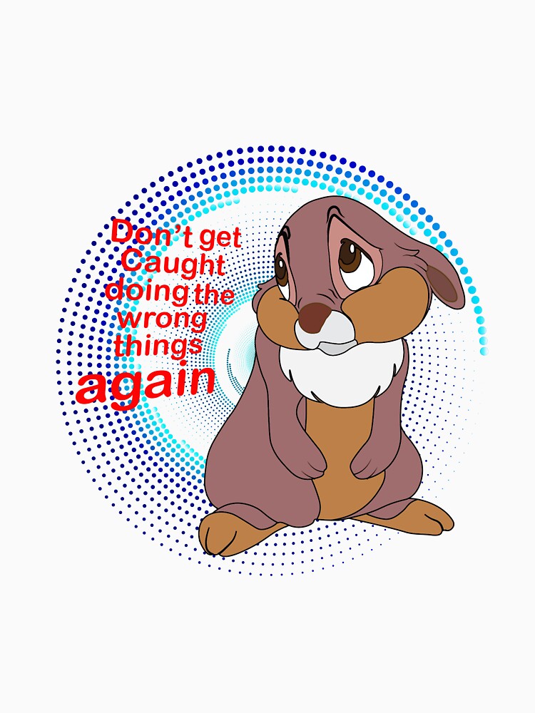 A warning to the wrongdoing rabbit by Bigrow