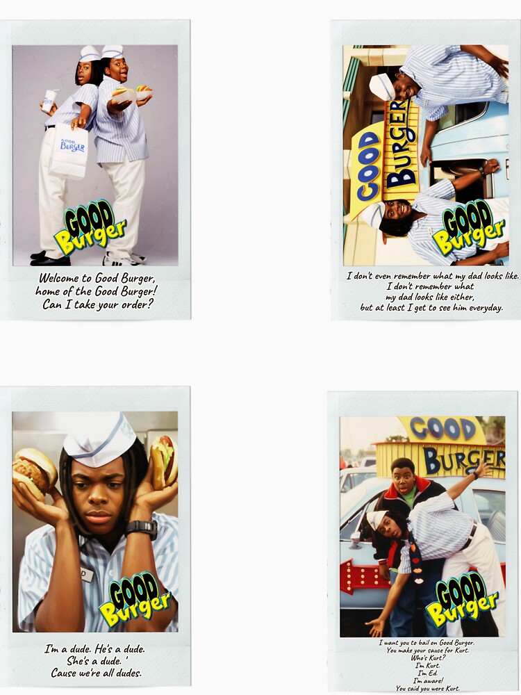 Good Burger Sticker Set / T Shirt by DiverseDazzle