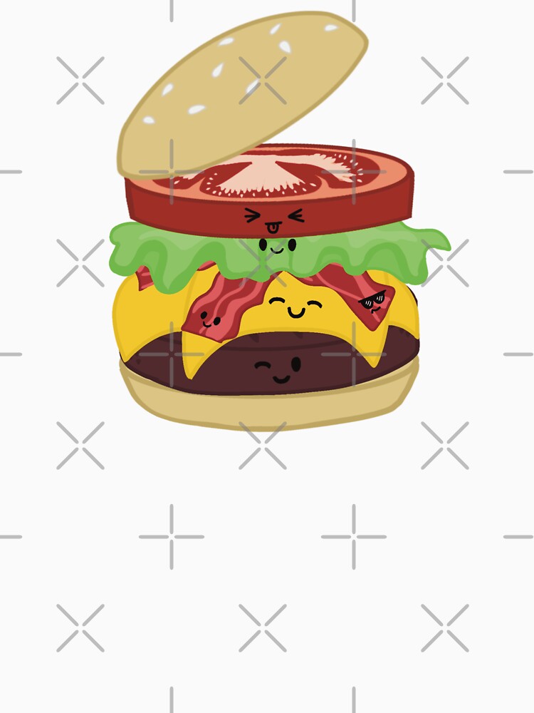 Burger Friends Together by Toadison